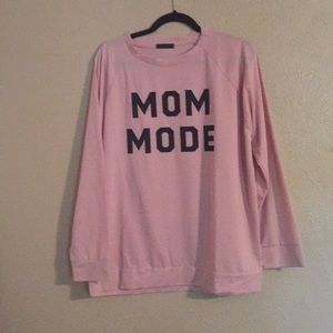 New pink light sweatshirt